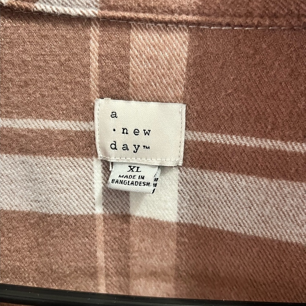 Plaid Button Down Wool Jacket - image 4